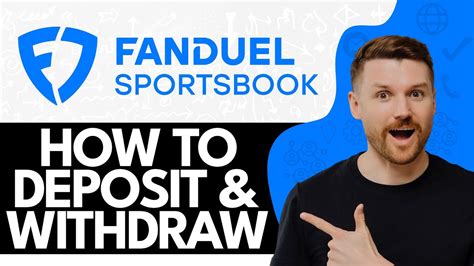 How to deposit and withdraw money at FanDuel Sportsbook.
